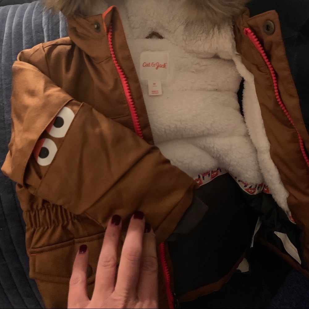 Cat & Jack Monster Eye Jacket NWOT